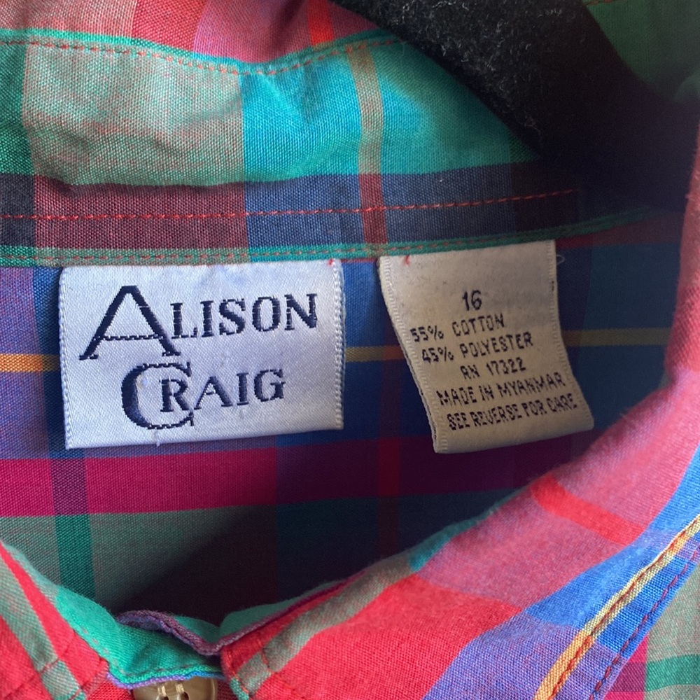 Vintage Alison Craig - Women’s long sleeve dress shirt - Picture 3 of 3